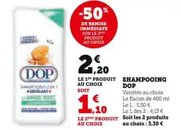 U Express DOP Shampooing offre