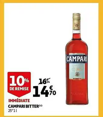 Auchan Campari Bitter offre