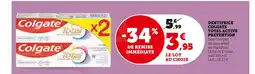 U Express Colgate Dentifrice Total Active Prevention offre