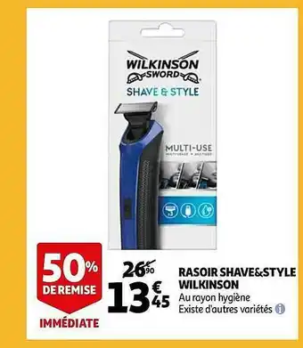 Rasoir Shave&style Wilkinson