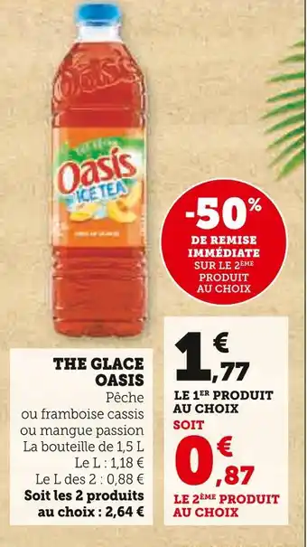 U Express Oasis The glace offre