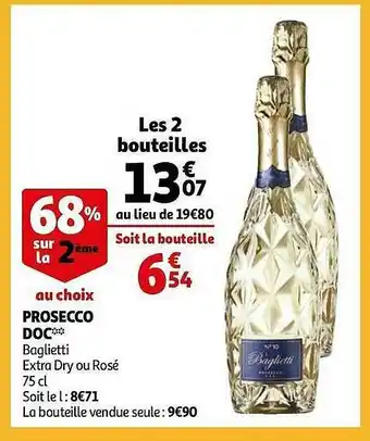 Auchan Prosecco Doc offre