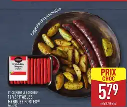 ALDI ST-CLÉMENT LE BOUCHERⓇ 12 véritables merguez fortes offre