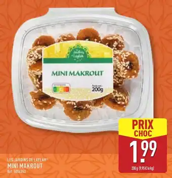 ALDI LES JARDINS DE LAYLAH® Mini makrout offre