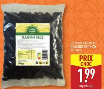 ALDI LES JARDINS DE LAYLAH Raisins secs offre