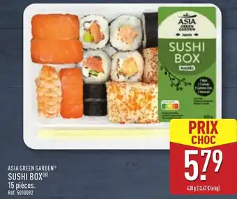 ALDI ASIA GREEN GARDEN® Sushi box offre