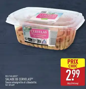 ALDI DELI'SALADES Salade de cervelas offre