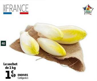Auchan Endives offre