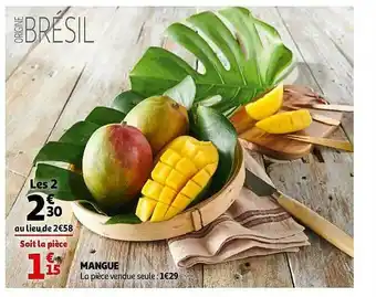 Auchan Mangue offre