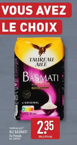 ALDI TAUREAU AILÉ® Riz basmati offre