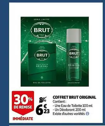 Auchan Coffret Brut Original offre