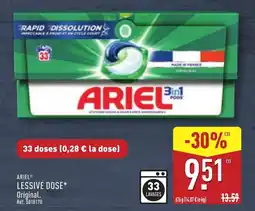 ALDI ARIEL Lessive dose offre