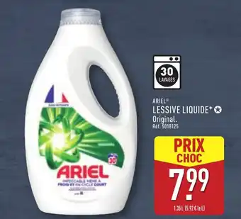 ALDI ARIEL Lessive liquide offre