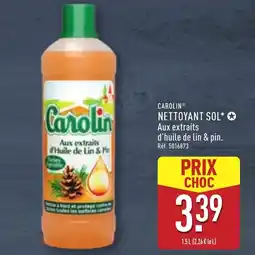 ALDI CAROLIN® Nettoyant sol offre