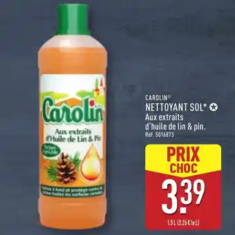 ALDI CAROLIN® Nettoyant sol offre