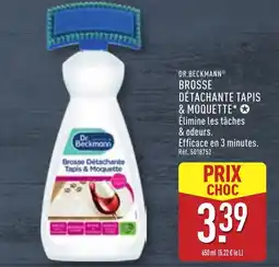 ALDI DR.BECKMANN Brosse détachante tapis & moquette offre