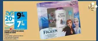 Auchan Coffret La Reine Des Neiges Corine De Farme offre