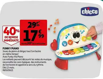 Auchan Funky Piano offre