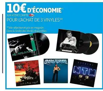 Auchan Vinyles offre