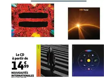 Auchan Cd Nouveautés Internationales offre