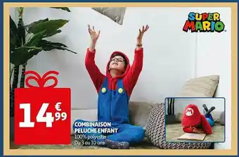Auchan Combinaison Peluche Enfant offre