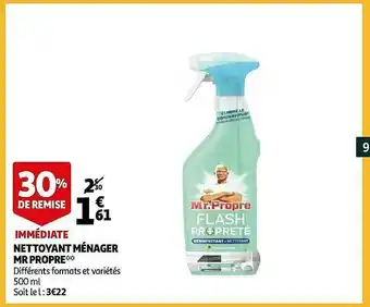 Auchan Nettoyant Ménager Mr Propre offre