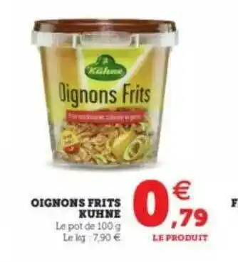 Oignons Frits Kuhne