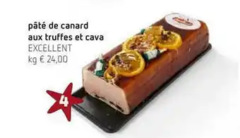 Spar Pâté De Canard Aux Truffes Et Cava offre