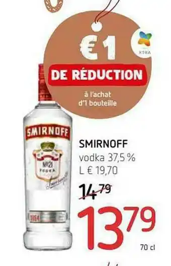 Vodka 37,5% Smirnoff