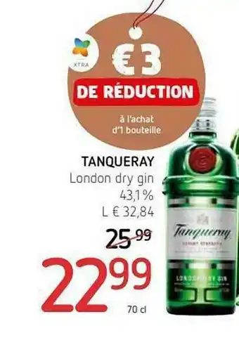 Spar London Dry Gin Tanqueray offre