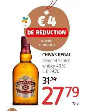 Blended Scotch Whisky 40% Chivas Regal