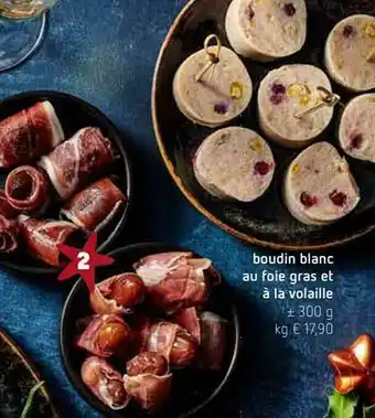 Spar Boudin Blanc Au Foie Gras Et à La Volaille offre