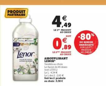 Assouplissant Lenor