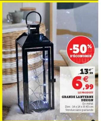 Super U Grande Lanterne Design offre