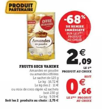 Fruits Secs Vahine