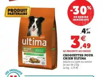 Croquettes Pour Chien Ultima -30% De Remise Immédiate
