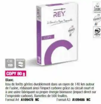 Copy 80g Blanc Rey