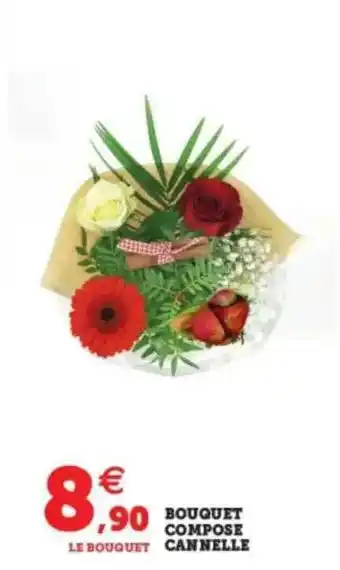 U Express Bouquet Composé Cannelle offre