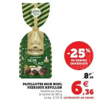 U Express Papillotes Mon Noël Féerique Revillon -25% De Remise Immédiate offre