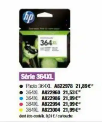Série 364xl Hp