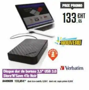 Calipage Disque Dur De Bureau 3.5 offre