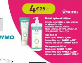 Crème Hydro-alcoolique Wyritol