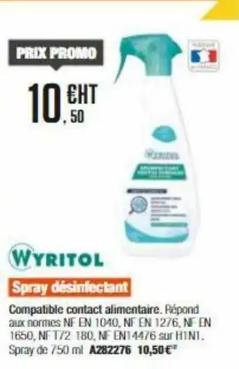 Spray Désinfectant Wyritol