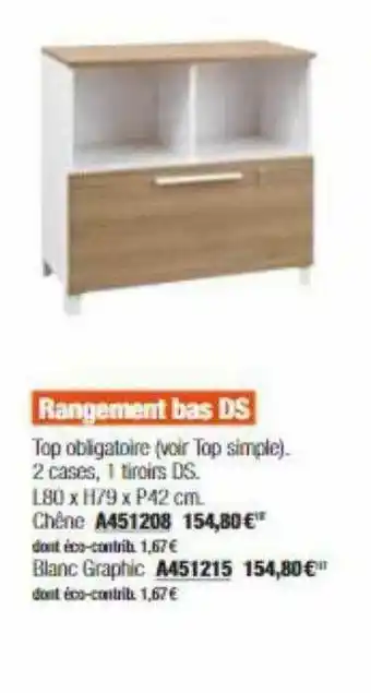 Rangement Bas Ds