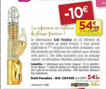 Teleshopping Gold Paradise offre