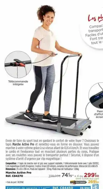 Teleshopping Marche Active Pro offre