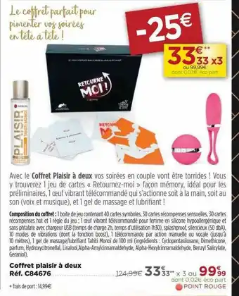 Coffret Plaisir Ă Deux