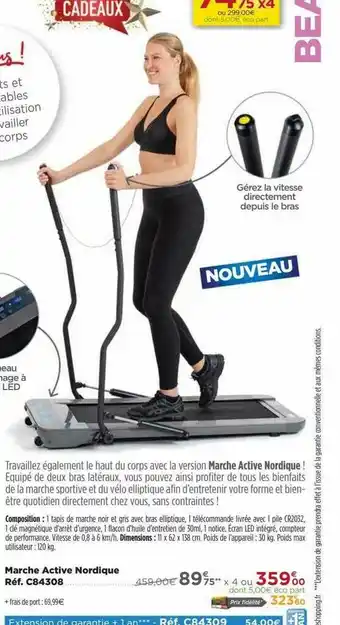 Teleshopping Marche Active Nordique offre