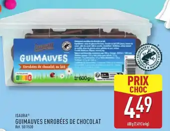 ALDI ISAURA® Guimauves enrobées de chocolat offre