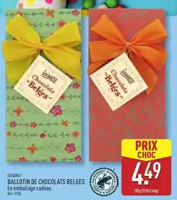 ALDI ISAURA® Ballotin de chocolats belges offre